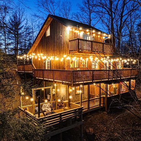 The Family Stone Luxe Cabin Sleeps 12 Hot Tub Dogfriendly Dollywood Pigeon Forge Zewnętrze zdjęcie