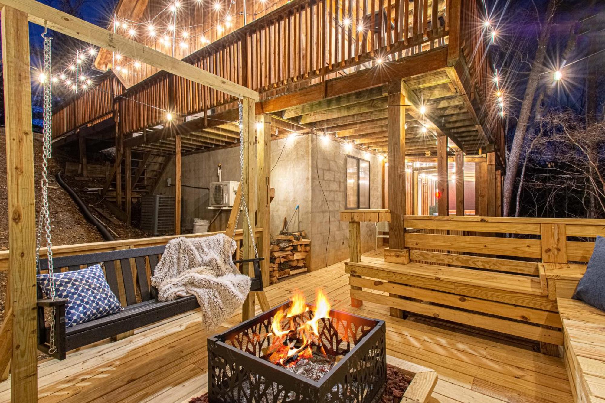 The Family Stone Luxe Cabin Sleeps 12 Hot Tub Dogfriendly Dollywood Pigeon Forge Zewnętrze zdjęcie