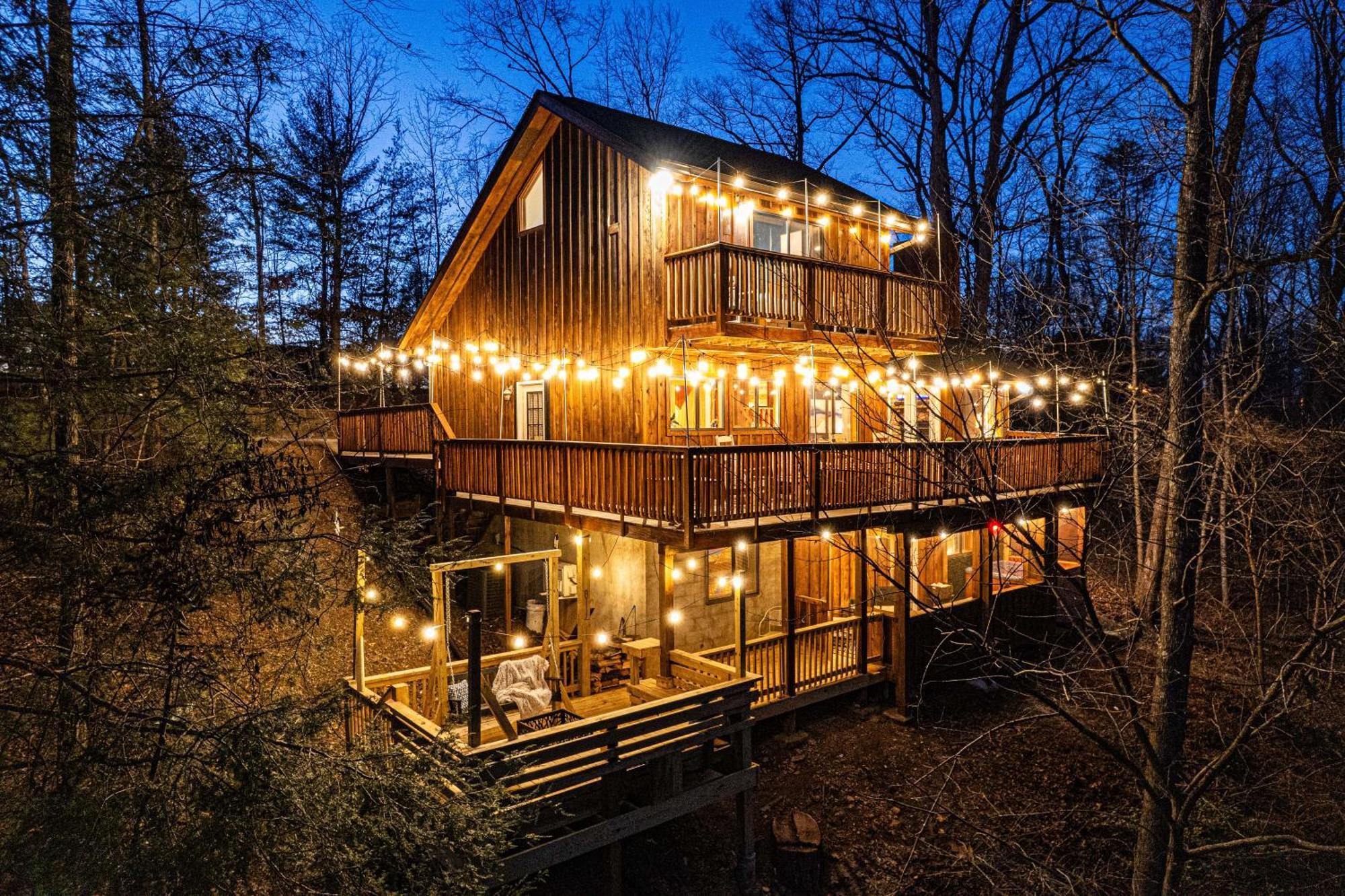 The Family Stone Luxe Cabin Sleeps 12 Hot Tub Dogfriendly Dollywood Pigeon Forge Zewnętrze zdjęcie